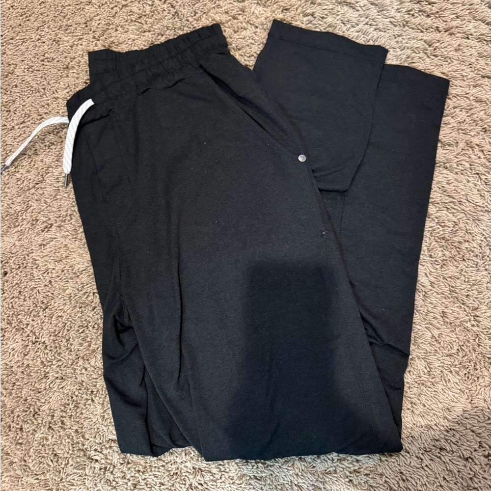 Men's Black ponto performance pant
